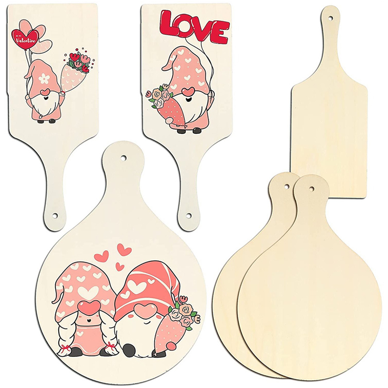 Wooden Blocks Stacking - 3/6/10Pcs Wooden Mini Cutting Board Unfinished