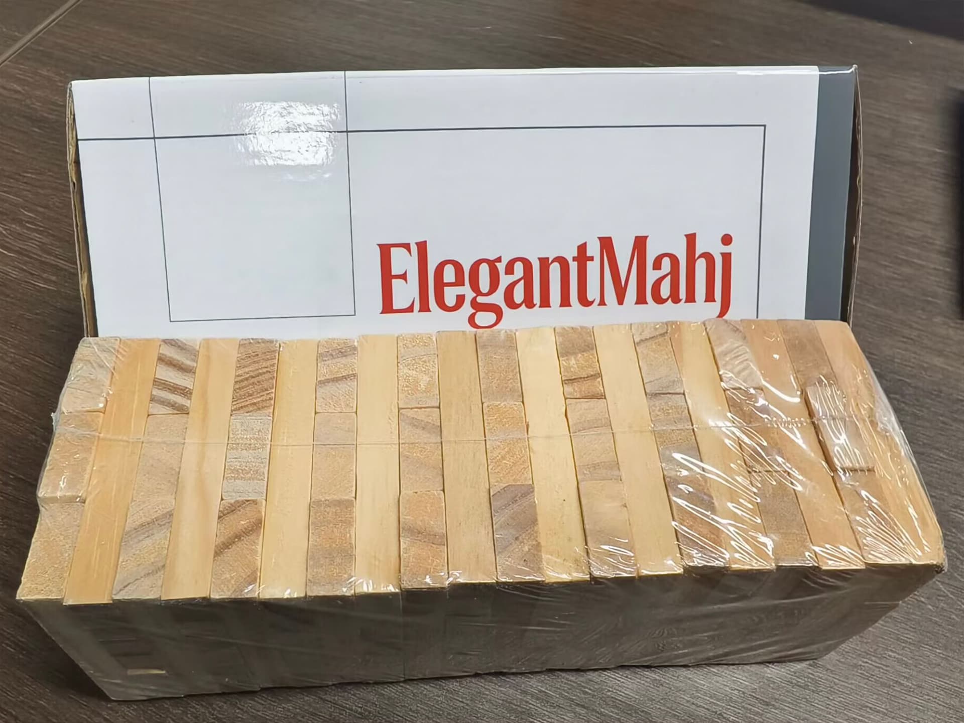 ElegantMahj Timber Tower Wood  - огляд і ціна Wooden Blocks Stacking