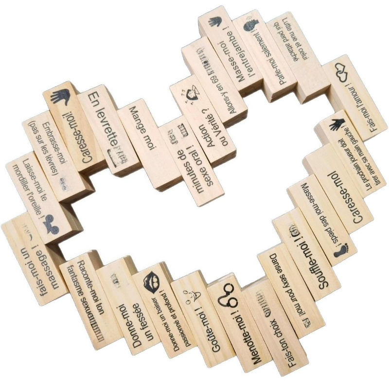 48PCS Sex Block Game for Adult - огляд і ціна Wooden Blocks Stacking