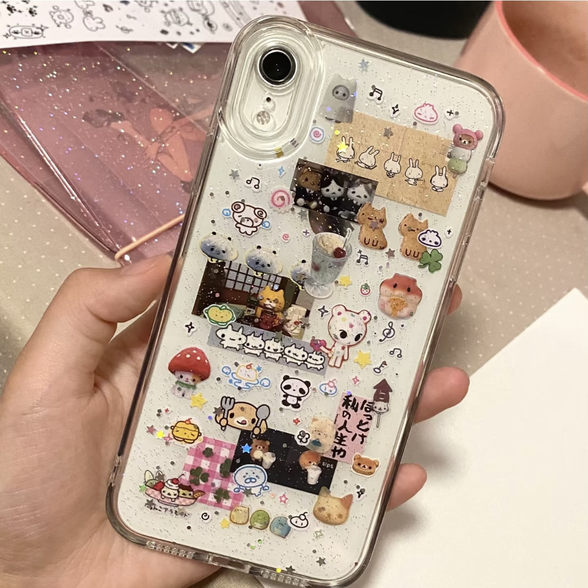 Kawaii Doll Sticker Phone Case - огляд і ціна Xiaomi Kids Toys