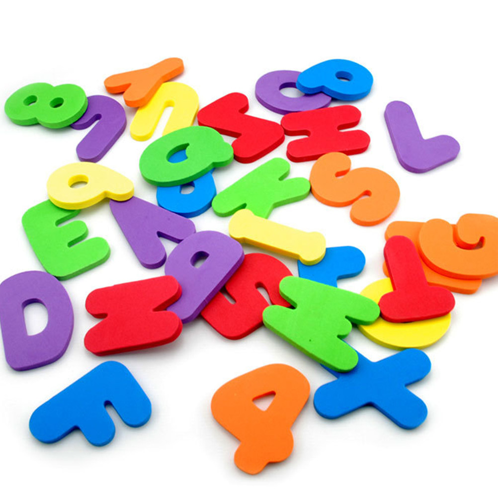 36 Pcs Kids Toys Bath Letter a - огляд і ціна Bath Letter Number Foam