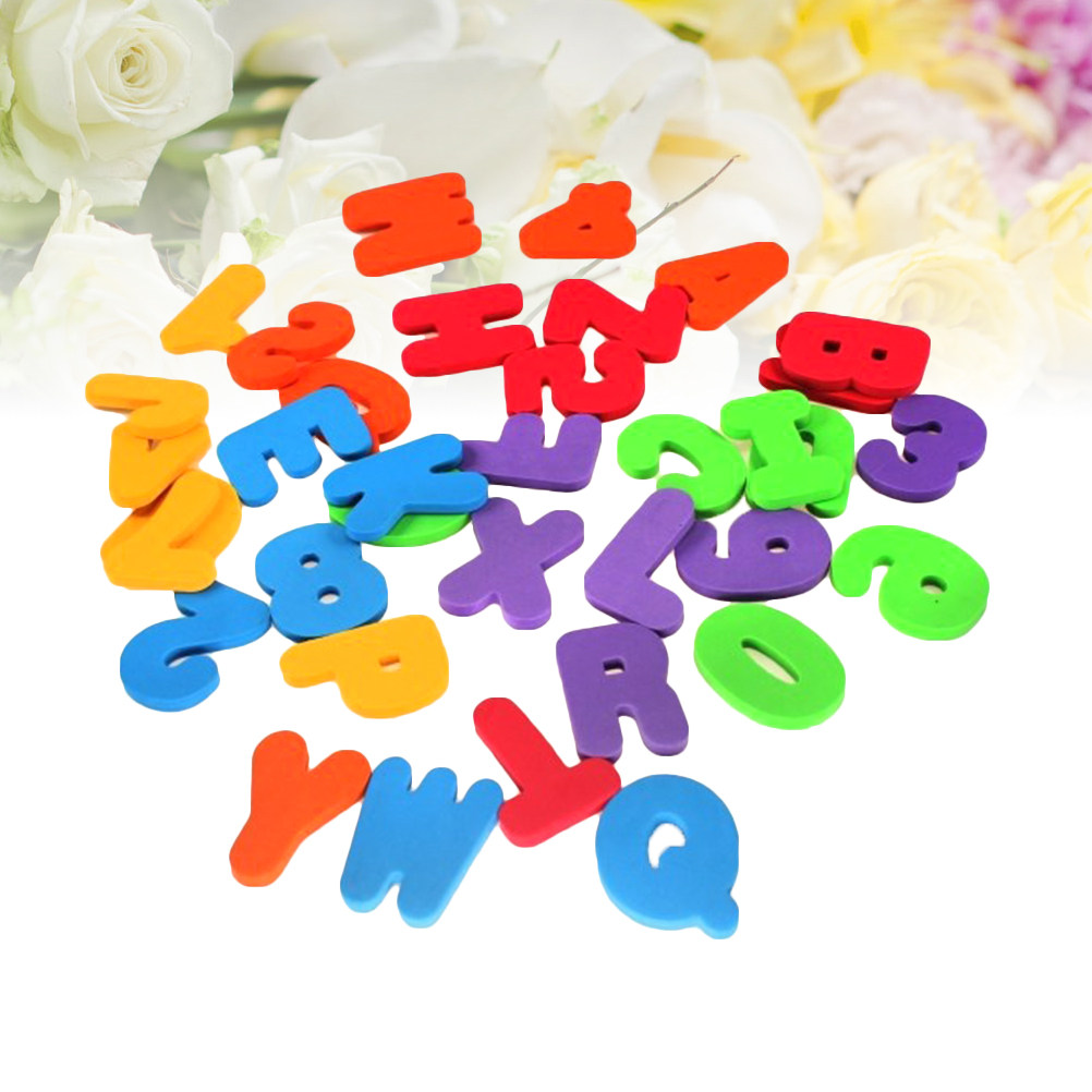 36 Pcs Kids Toys Bath Letter a - огляд і ціна Bath Letter Number Foam