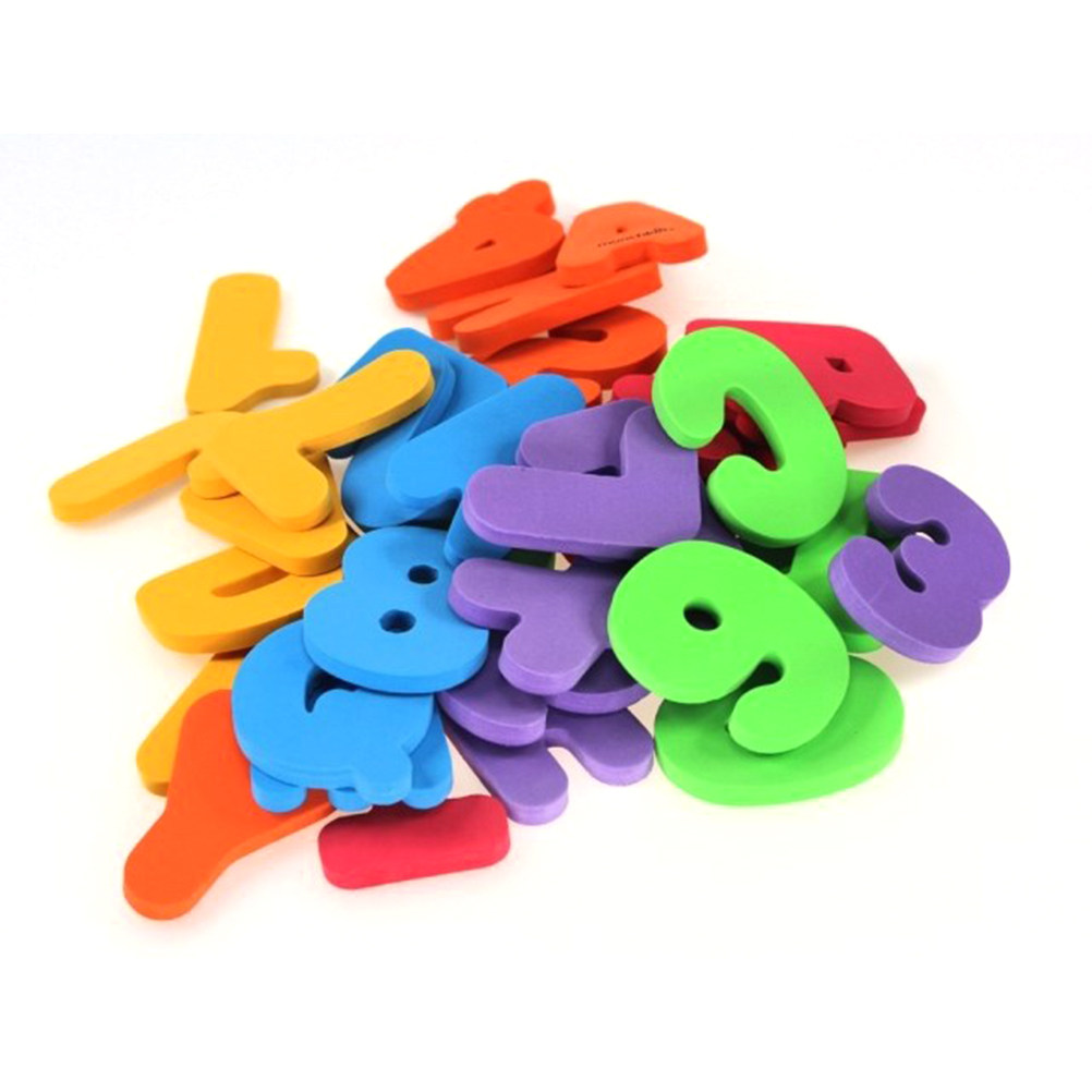 36 Pcs Kids Toys Bath Letter a - огляд і ціна Bath Letter Number Foam
