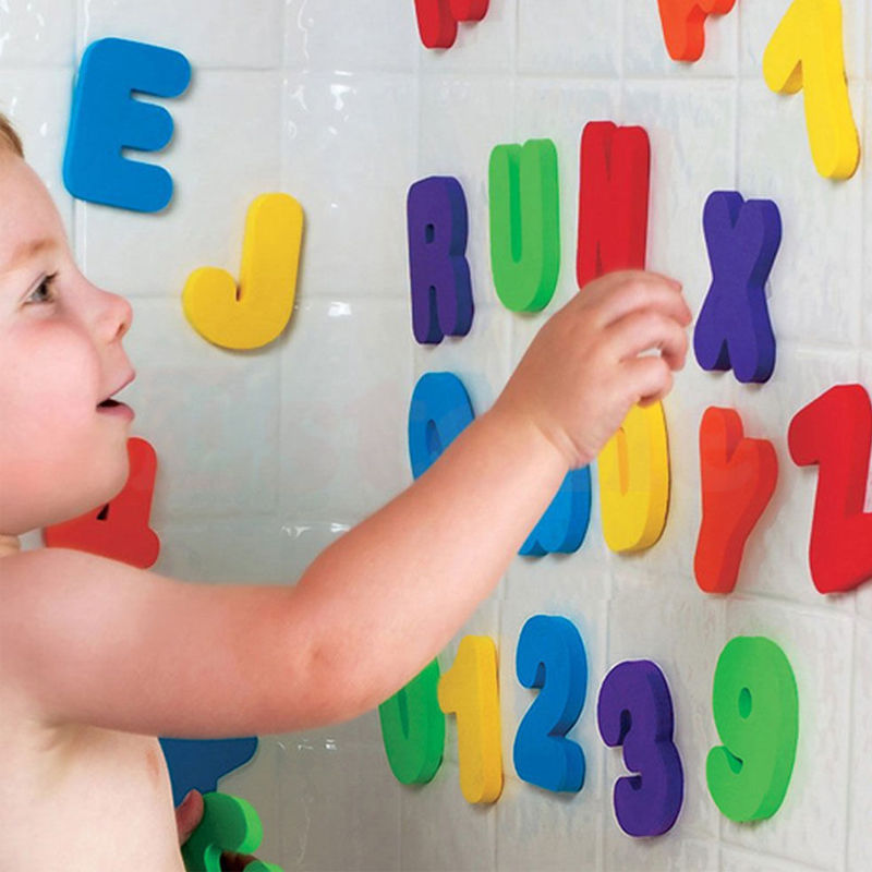 36PCS/set Baby Kids Children E - огляд і ціна Bath Letter Number Foam