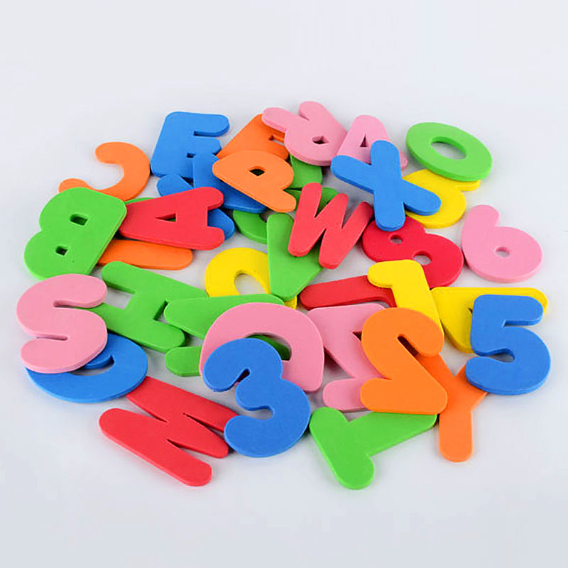 36PCS/set Baby Kids Children E - огляд і ціна Bath Letter Number Foam