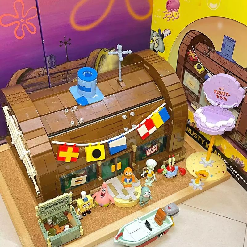 SpongeBob Krusty Krab Area-X B - огляд і ціна Kids Xbox Toys