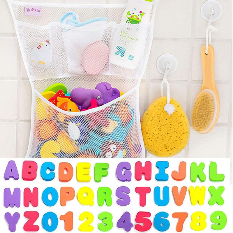 Baby Puzzle Bath Toy EVA Alpha - огляд і ціна Bath Letter Number Foam