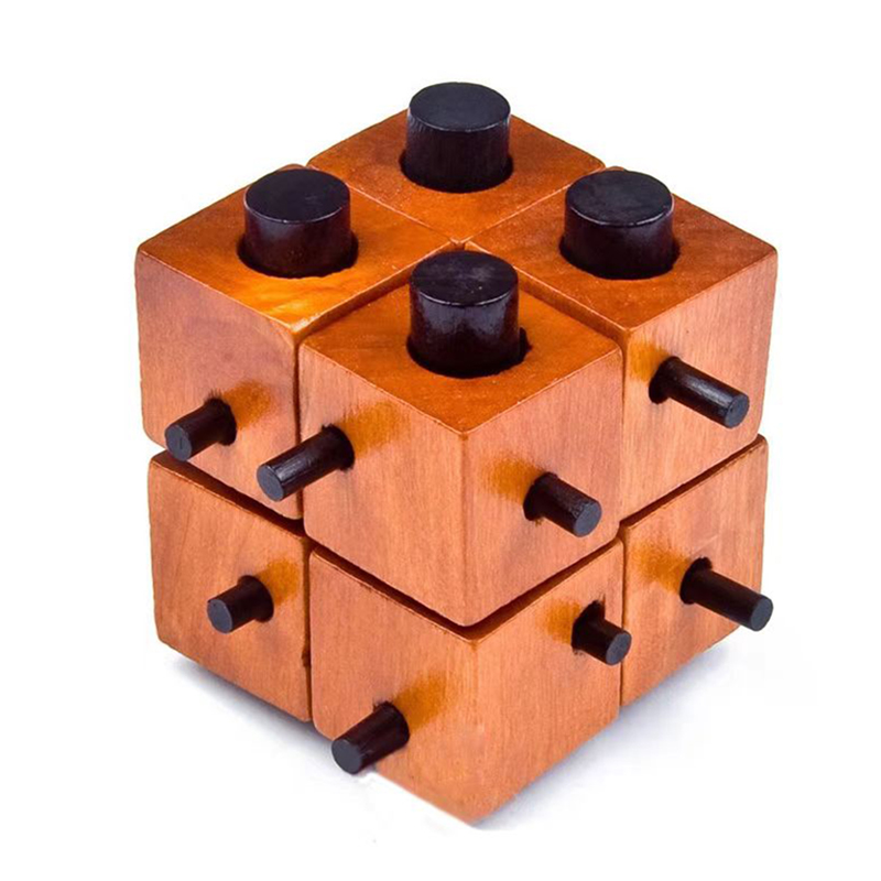 Wooden Brain Teaser Puzzles Un - огляд і ціна Wooden Puzzle Kids