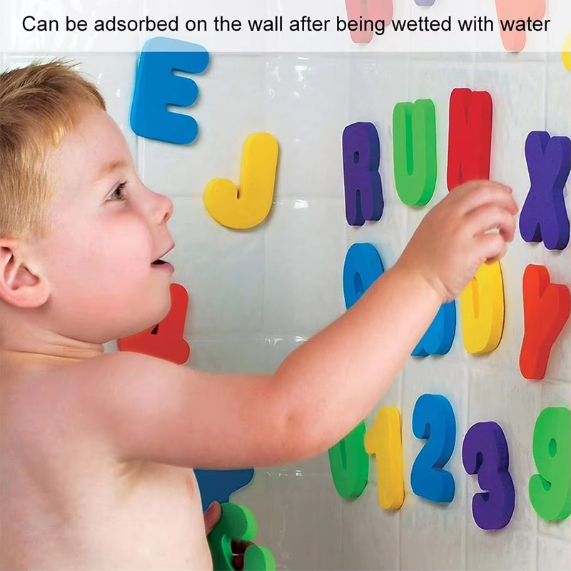 Children Bath Toys Foam Fun Fl - огляд і ціна Bath Letter Number Foam