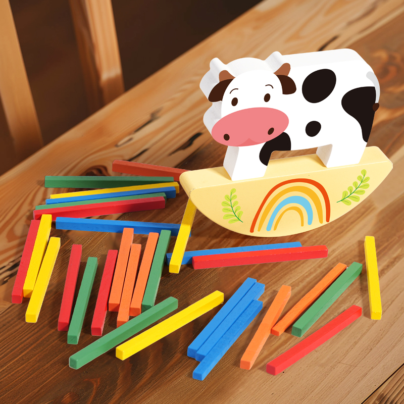 Wooden Animal Stacking Block G - огляд і ціна Wooden Blocks Stacking