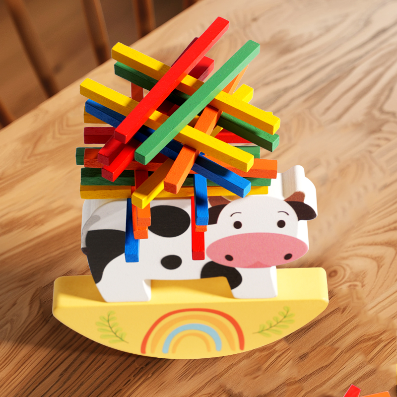 Wooden Animal Stacking Block G - огляд і ціна Wooden Blocks Stacking