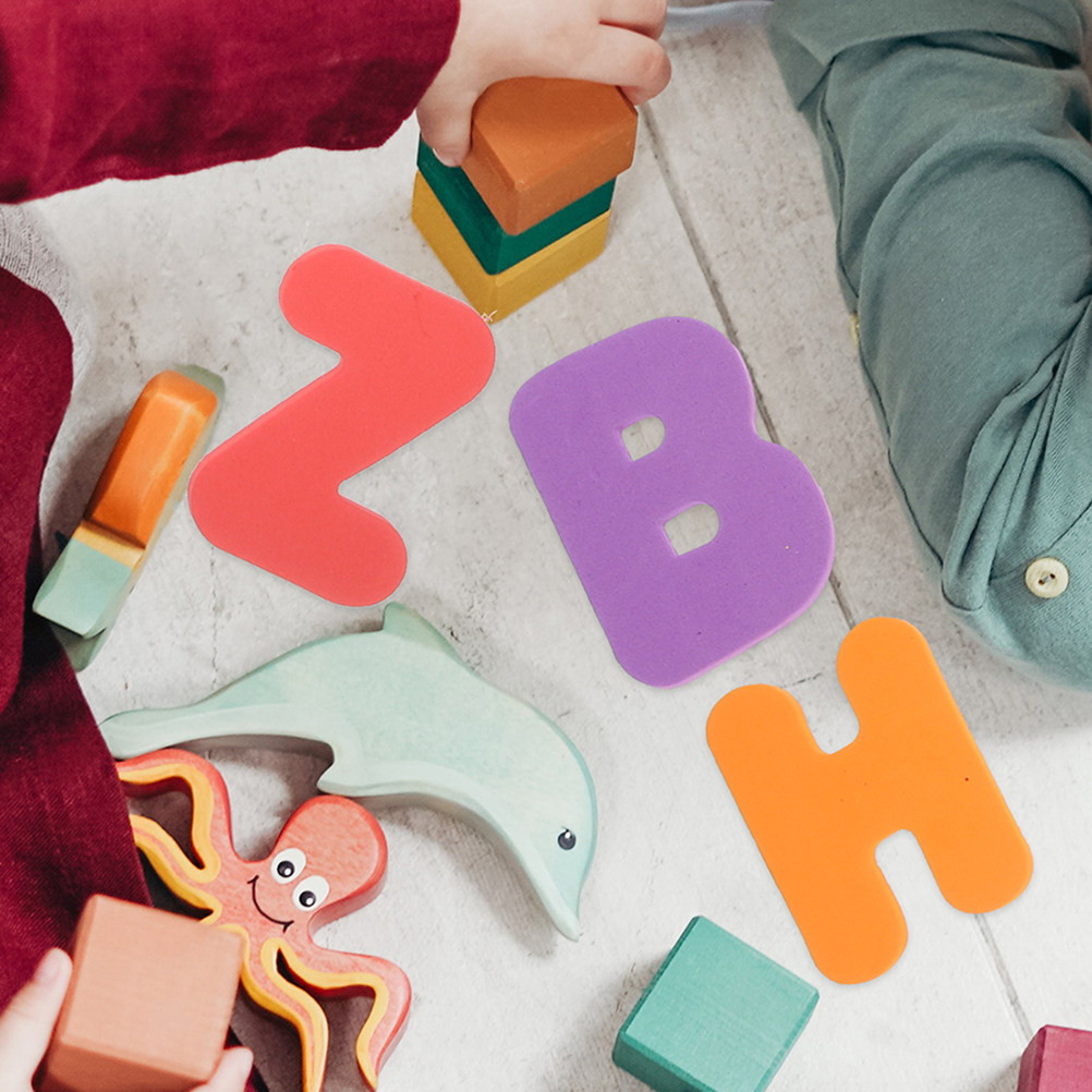 2Sets Eva Foam Alphabet Number - огляд і ціна Bath Letter Number Foam