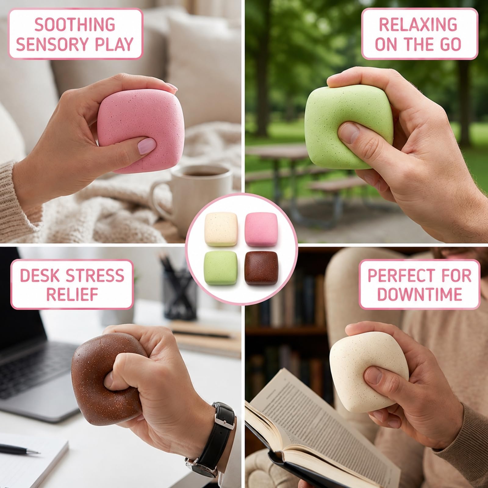 1PC Mini Toast Slow Rising Squ - огляд і ціна Sensory Fidget Toys