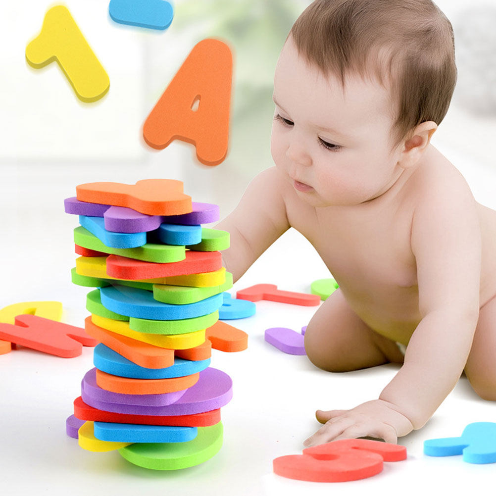 1Set Alphabet Number Bath Play - огляд і ціна Bath Letter Number Foam