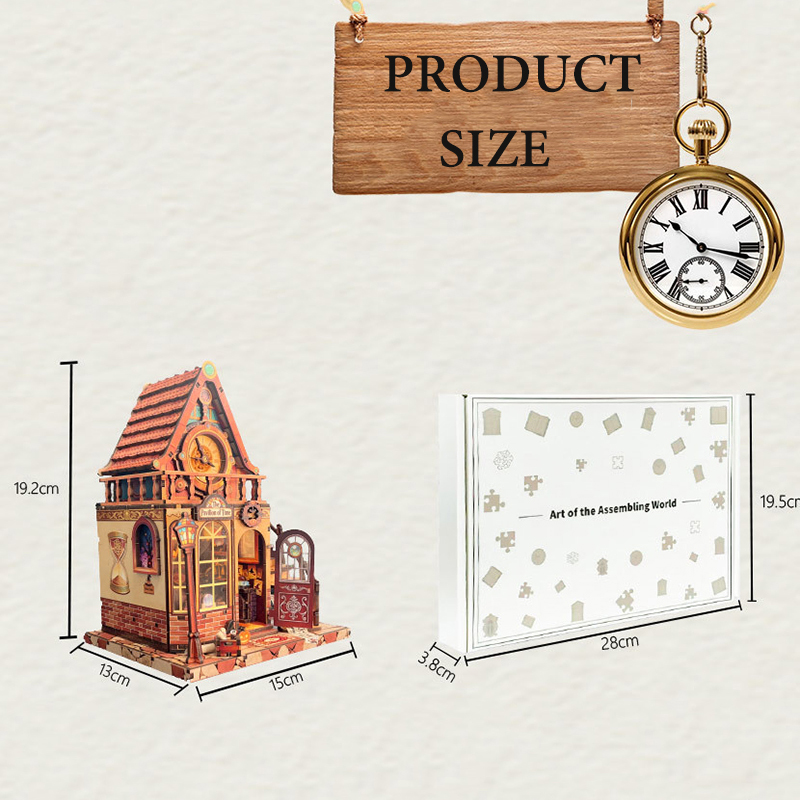 New Wooden Dollhouse Time Pavi - огляд і ціна Dollhouse Furniture Set