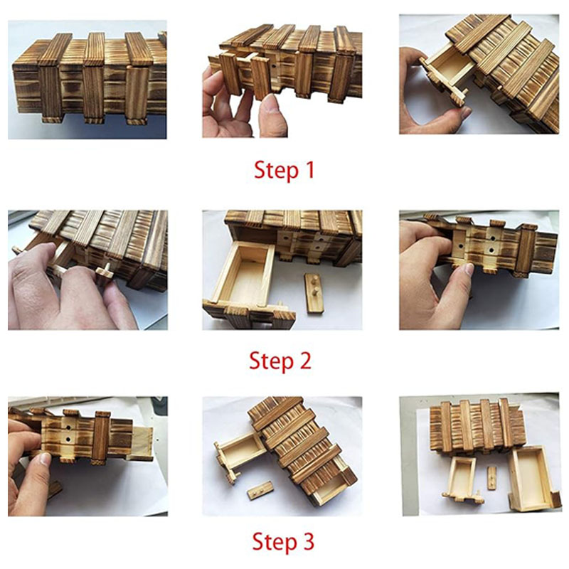 Classic 3D Brain Teaser Wooden - огляд і ціна Wooden Puzzle Kids