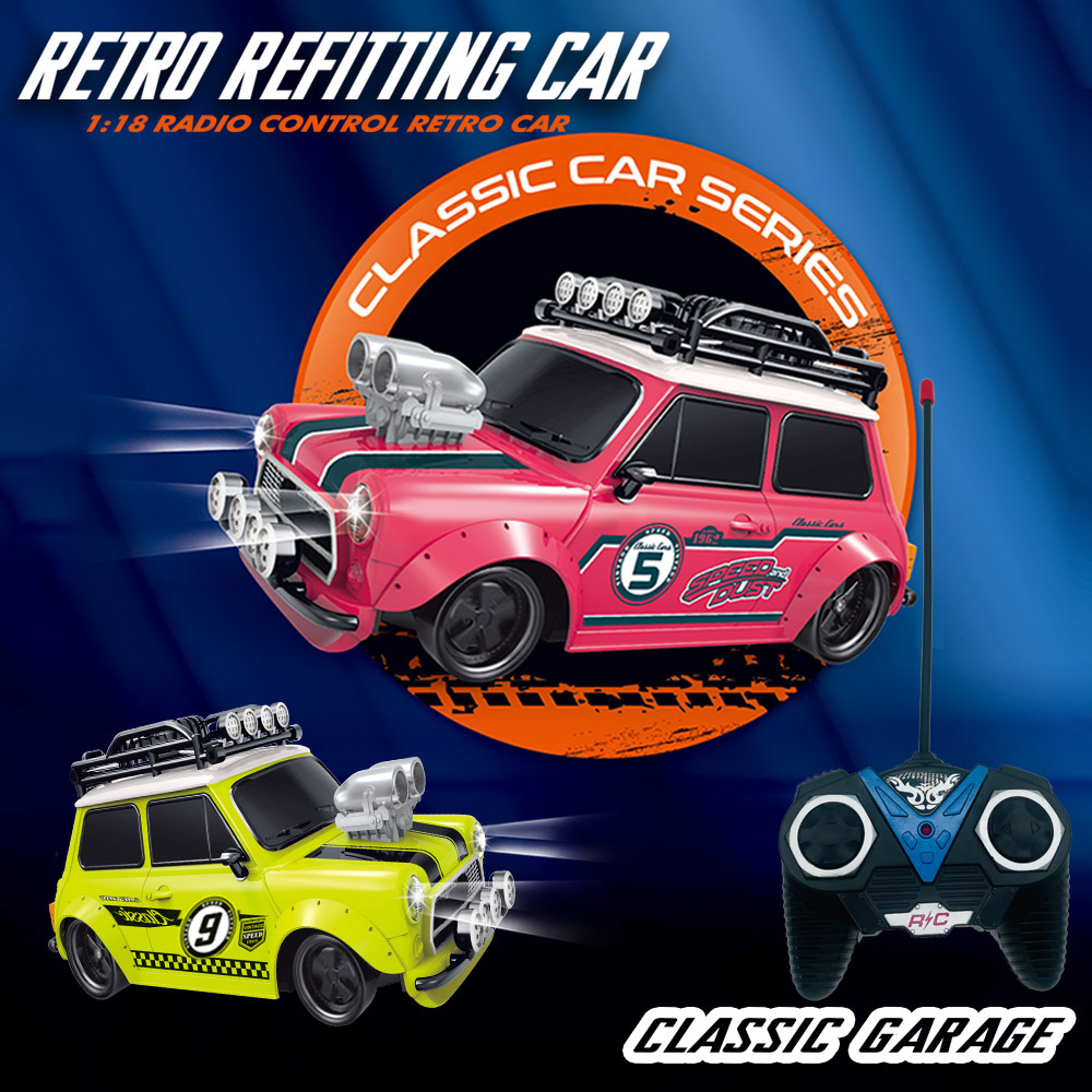 1:18 Retro Refitting MINI Car  - огляд і ціна Kids Toys Channel