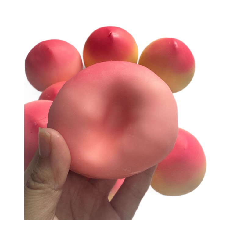 Crispy Sound Peach Fruit Squis - огляд і ціна Sensory Fidget Toys