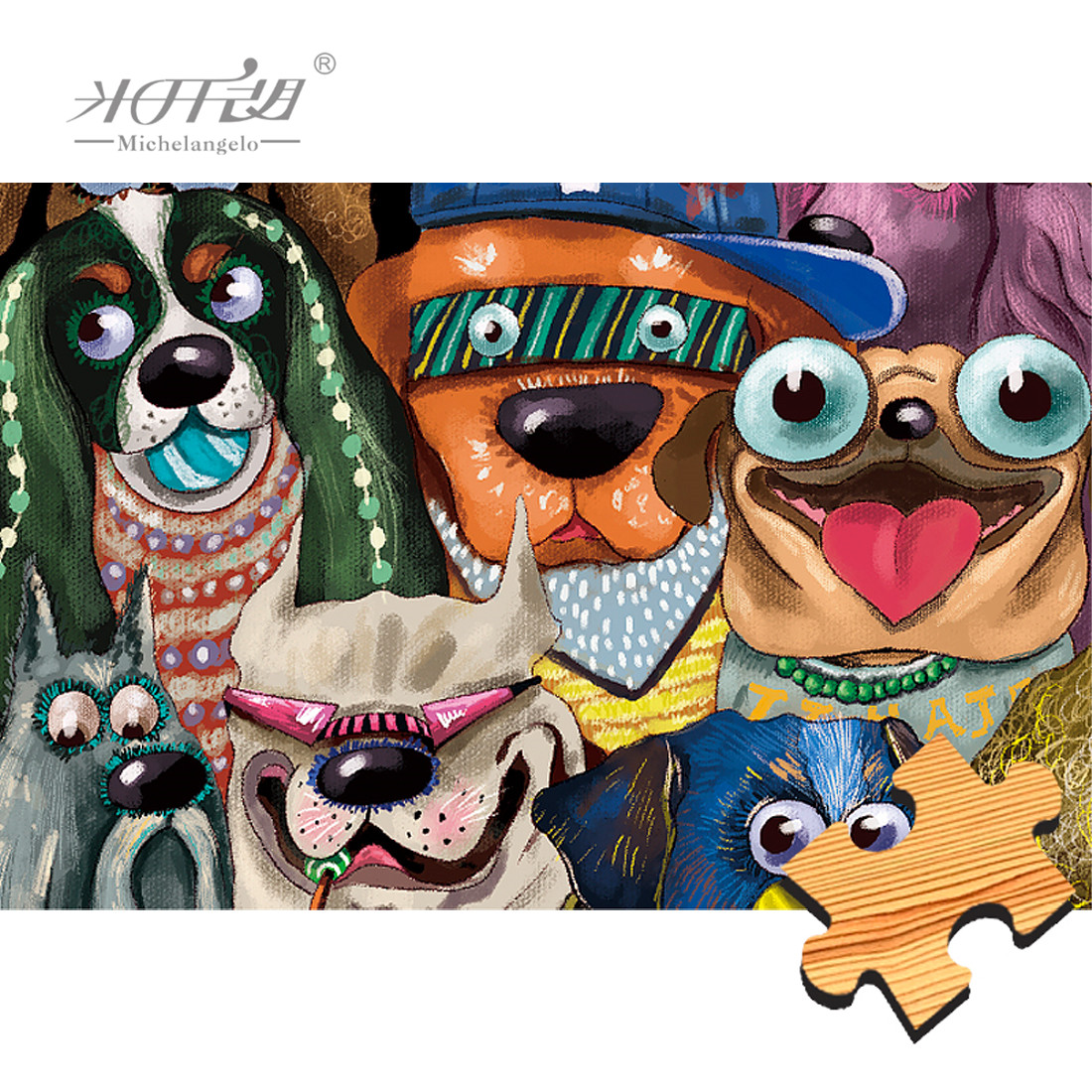 Michelangelo Wooden Jigsaw Puz - огляд і ціна Kids Toys Under 500