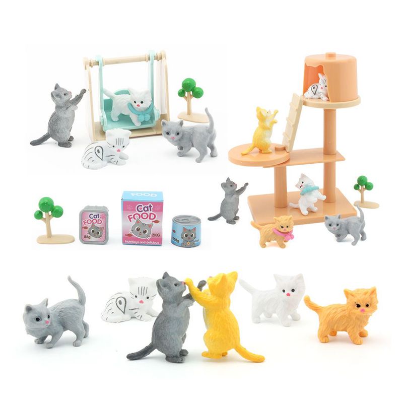 Cat Part Pet Set Kawaii Items  - огляд і ціна Dollhouse Furniture Set