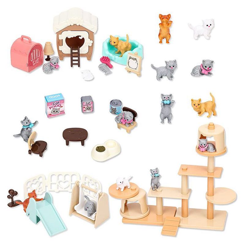 Cat Part Pet Set Kawaii Items  - огляд і ціна Dollhouse Furniture Set
