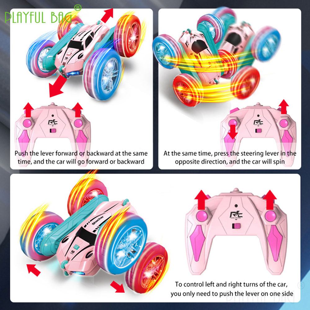 2.4G RC Stunt Car Electric Rem - огляд і ціна Kids Toys Electric Car