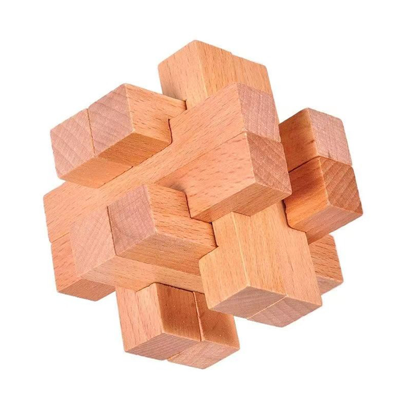 Wooden Brain Teaser for Adults - огляд і ціна Wooden Puzzle Kids
