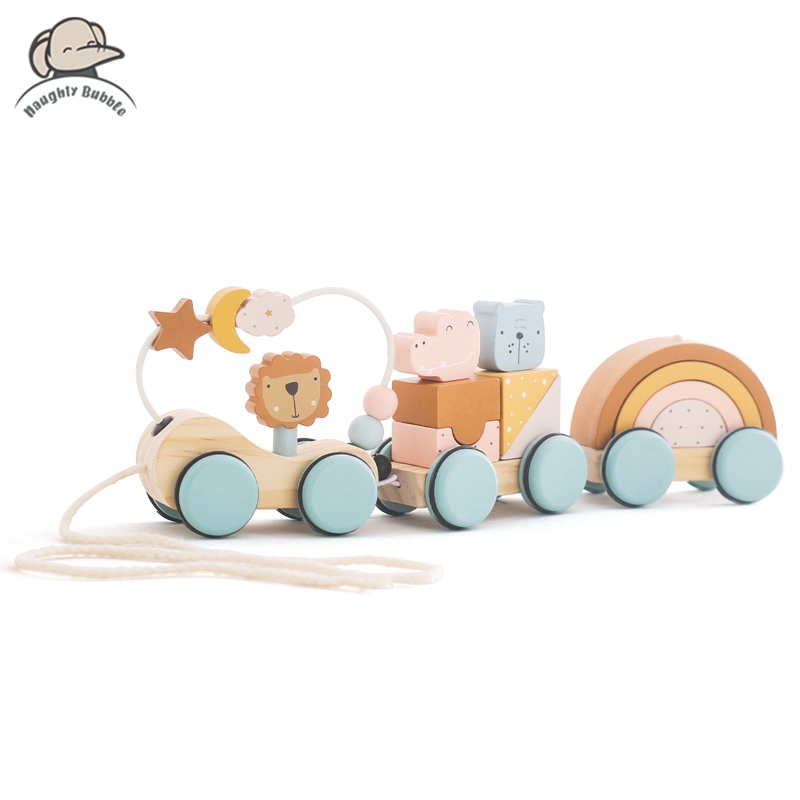 Wooden Montessori Toys Animal  - огляд і ціна Wooden Blocks Stacking