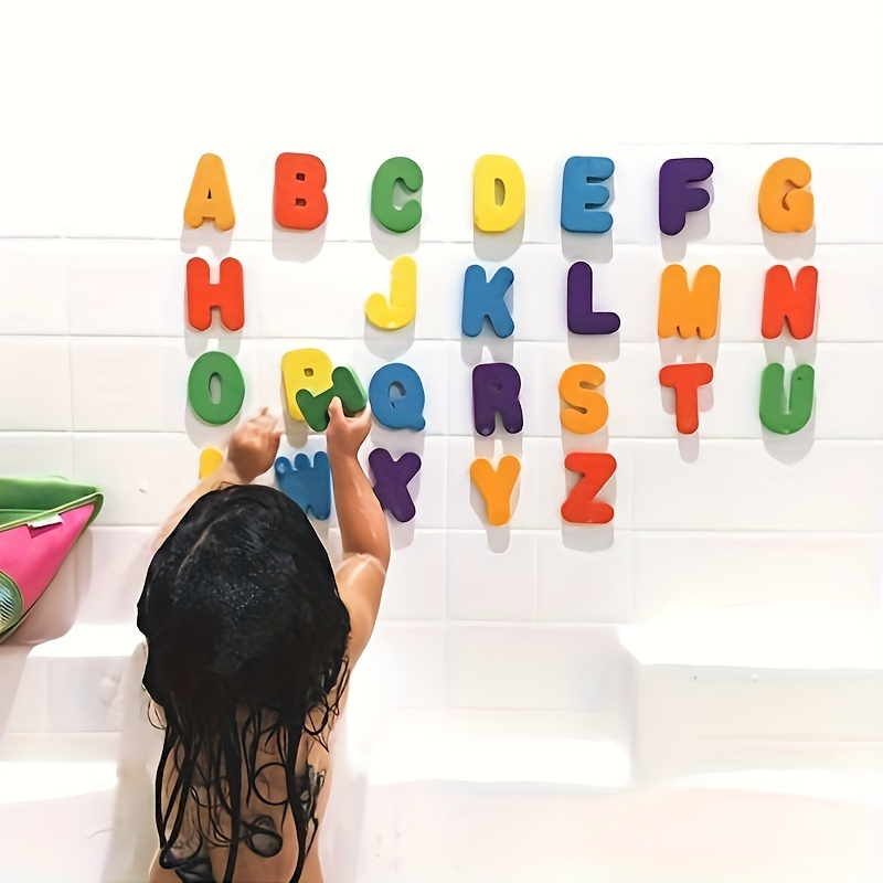 36pcs Set Of Bath Foam Letters - огляд і ціна Bath Letter Number Foam