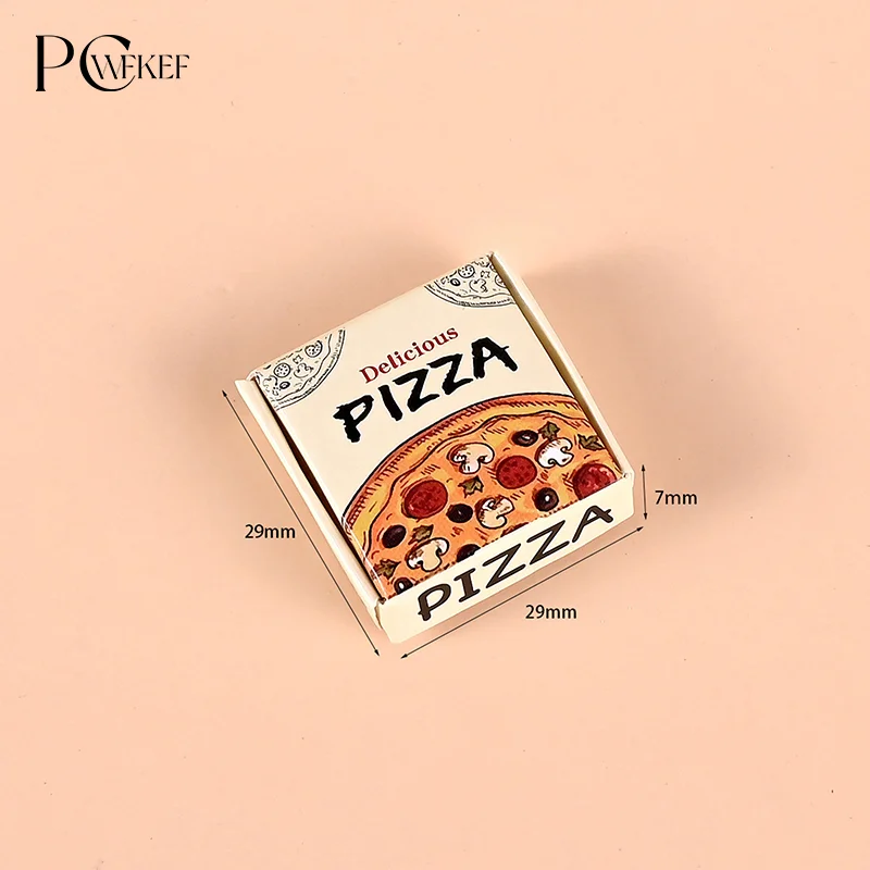 6pcs Dollhouse Miniature Pizza - огляд і ціна Dollhouse Furniture Set