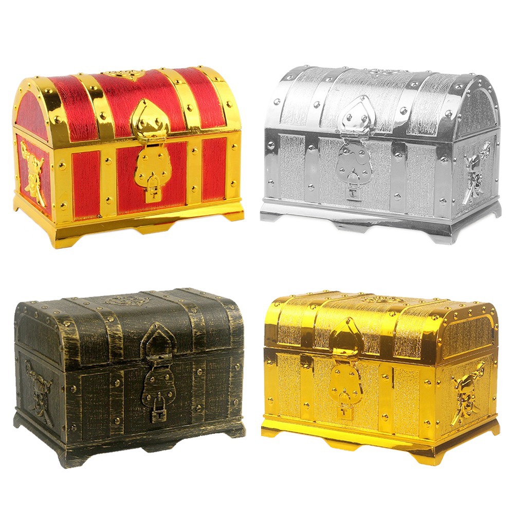 Pirate Treasure Chest Decorati - огляд і ціна Kids Toys Vintage