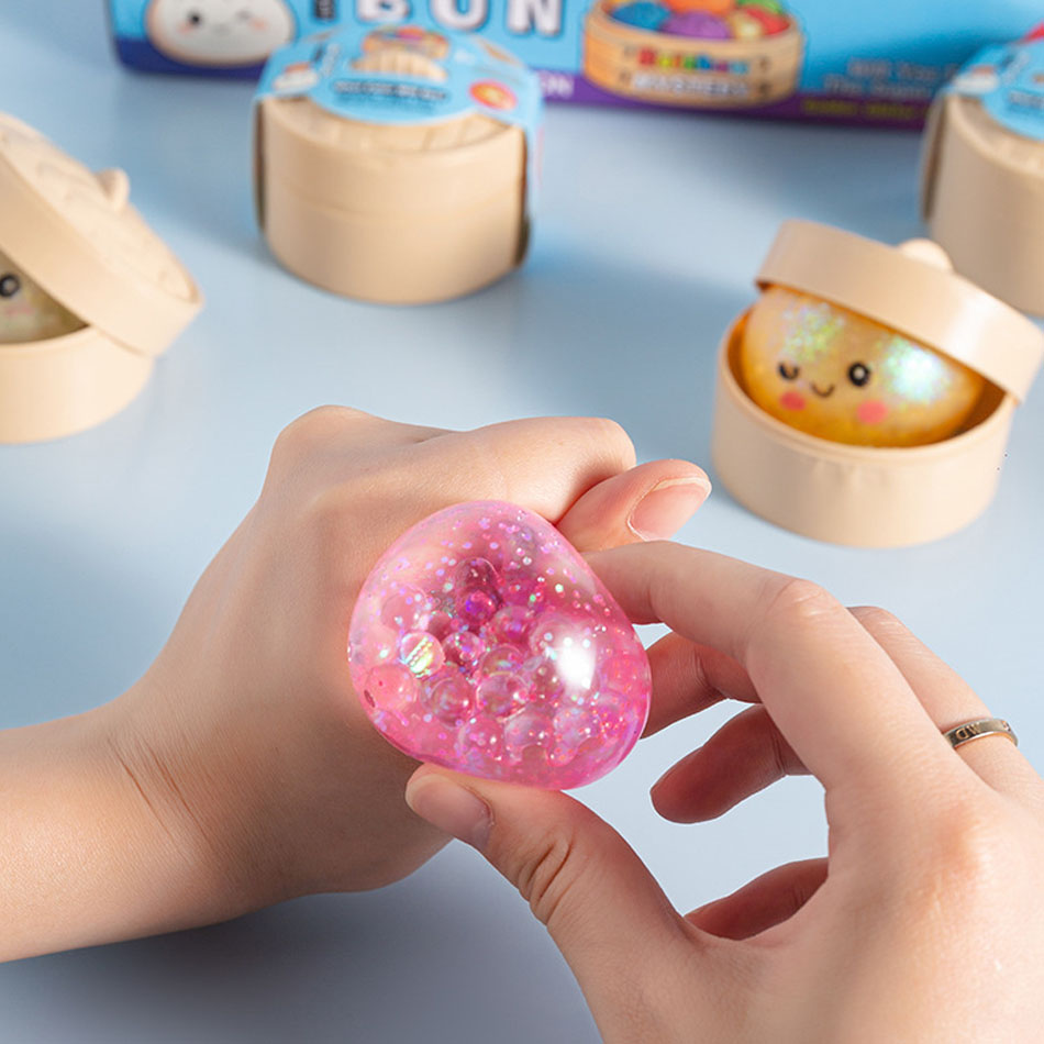 Steamed Bun Squeeze Toy Simula - огляд і ціна Sensory Fidget Toys