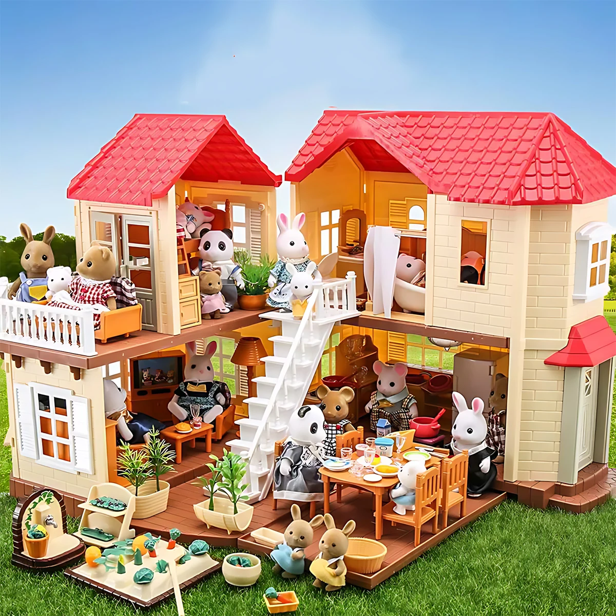 Miniature Furniture 1:12 Dollh - огляд і ціна Dollhouse Furniture Set