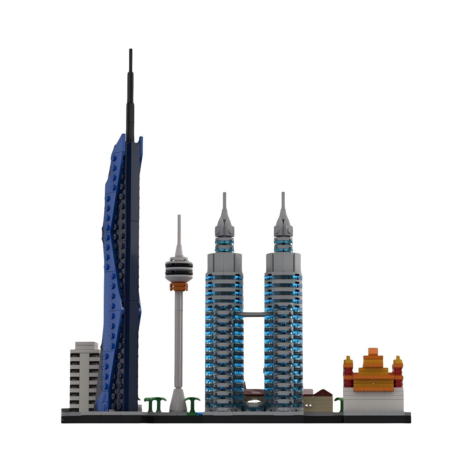 Malaysia City Landmark Archite - огляд і ціна Kids Toys Malaysia