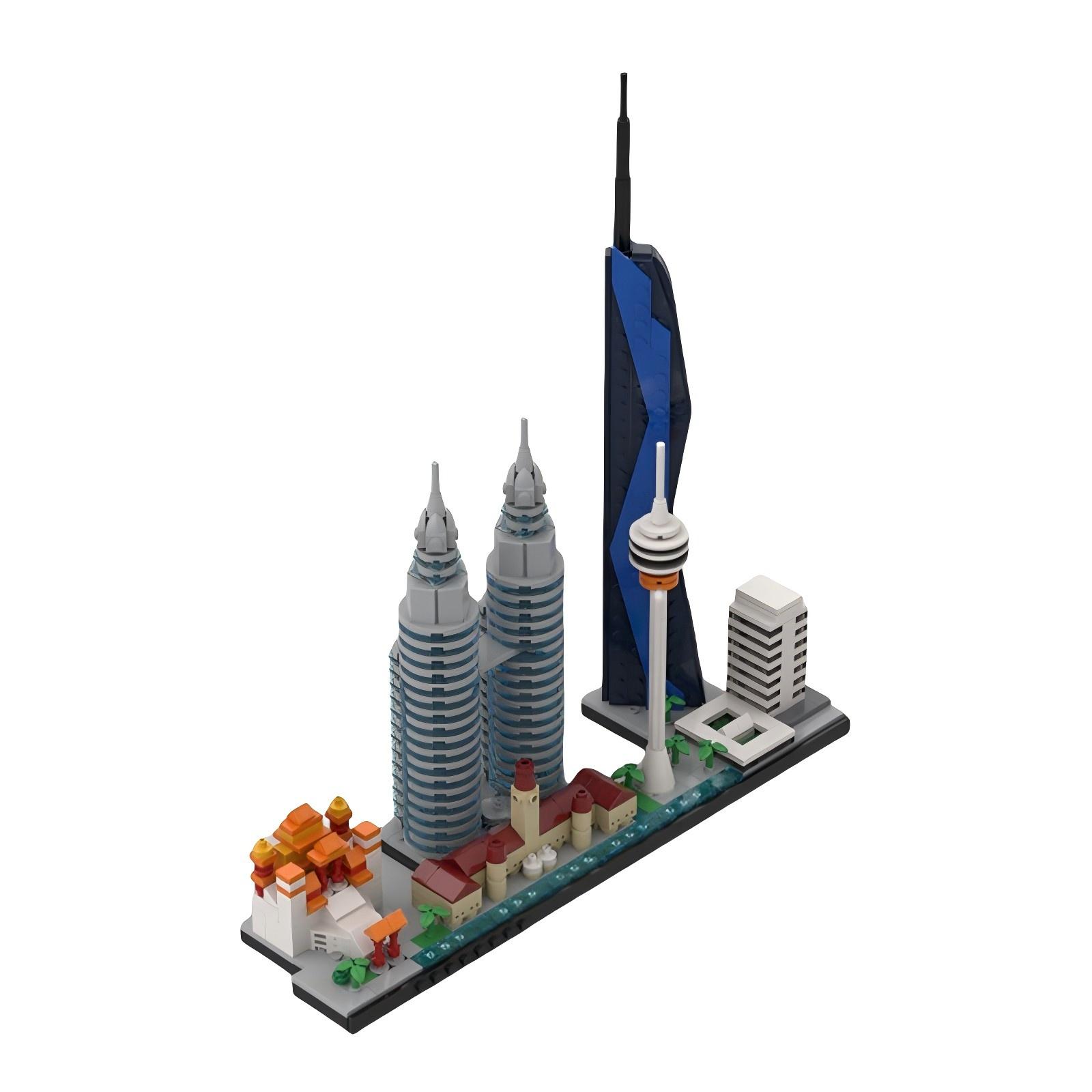 Malaysia City Landmark Archite - огляд і ціна Kids Toys Malaysia
