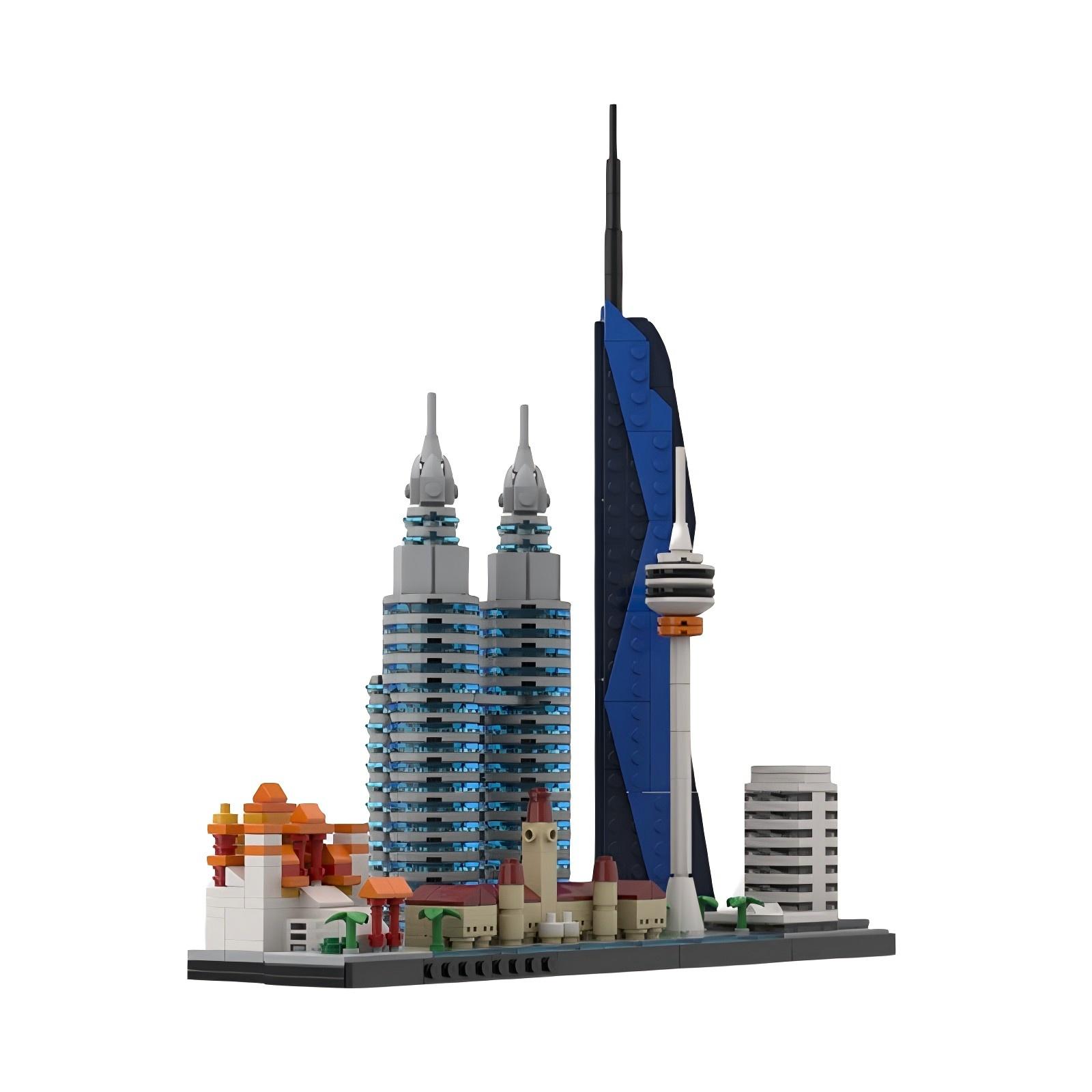 Malaysia City Landmark Archite - огляд і ціна Kids Toys Malaysia