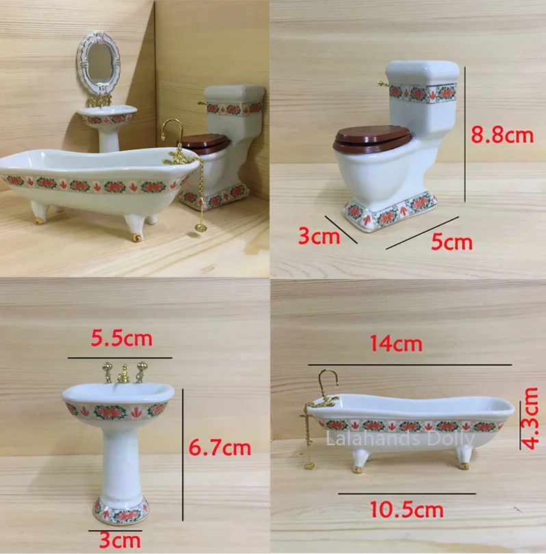 4pcs/set Dollhouse Mini Creati - огляд і ціна Dollhouse Furniture Set